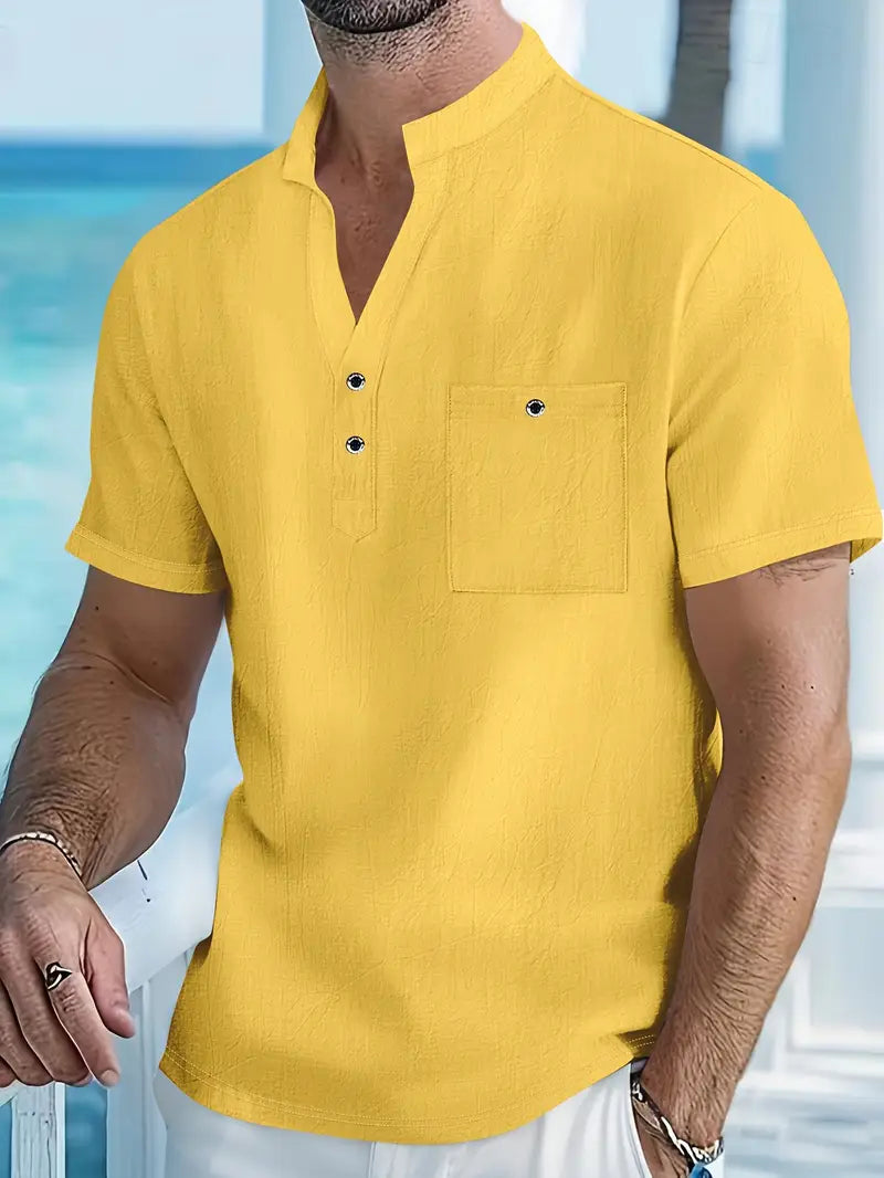 Luis | Camisa elegante de manga corta