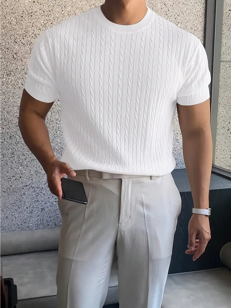 David | Suéter elegante de punto