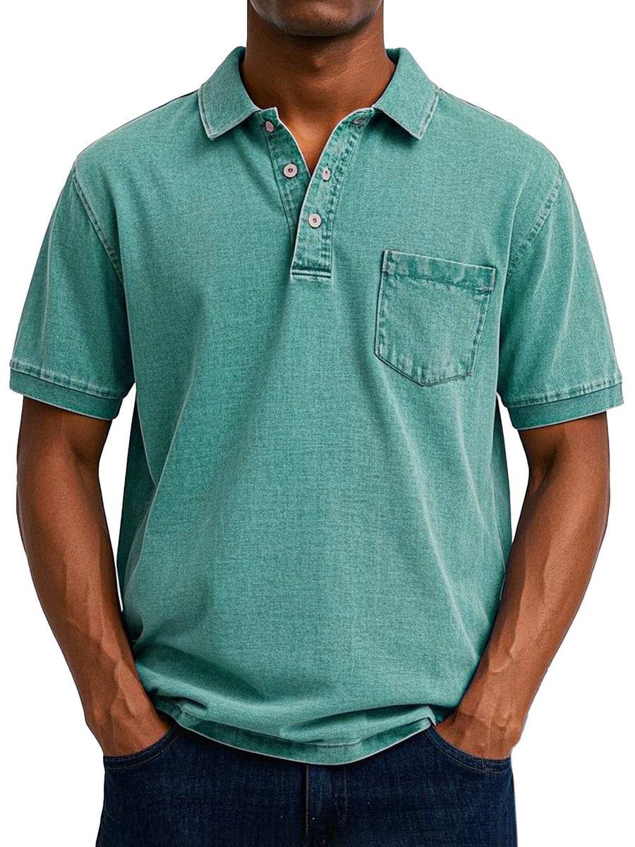 Rafael | Camisa Polo Vintage Informal para Hombre