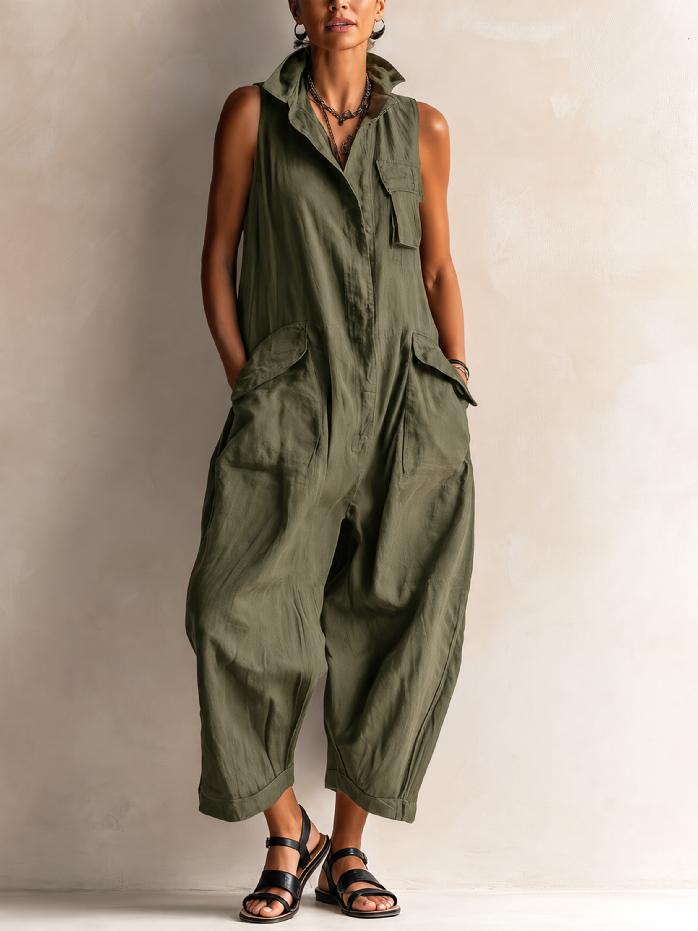 Esmeralda | Mono Elegante De Verano