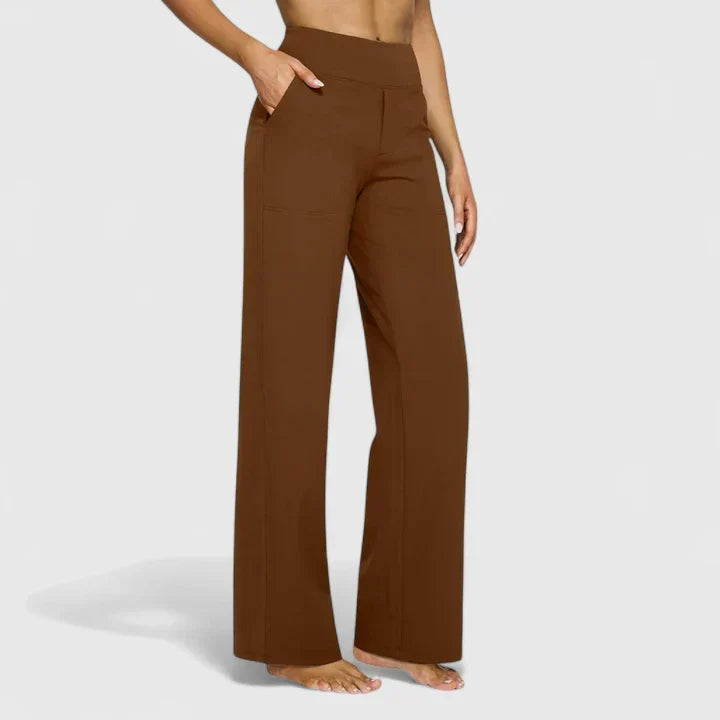 Hilda | Pantalón Elástico Elegante de Corte Entallado para Mujer