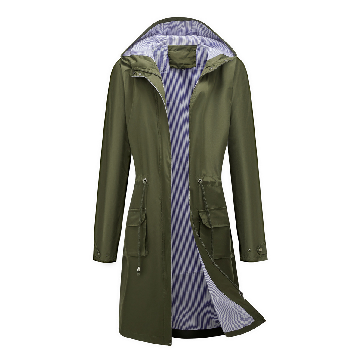 Quetzalli | Gabardina Clásica Impermeable para Mujer