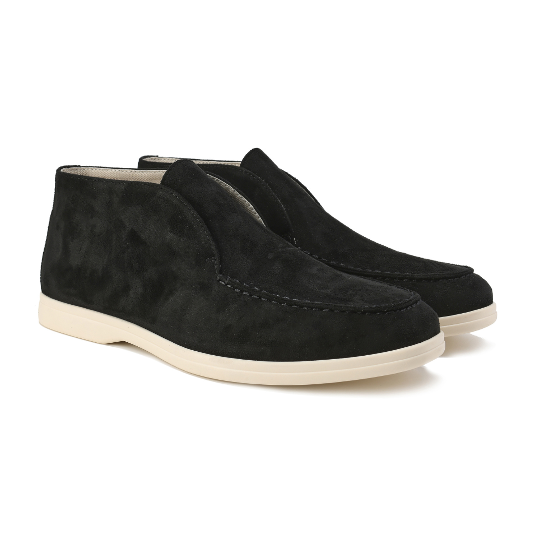 Roberto | Mocasines altos de ante