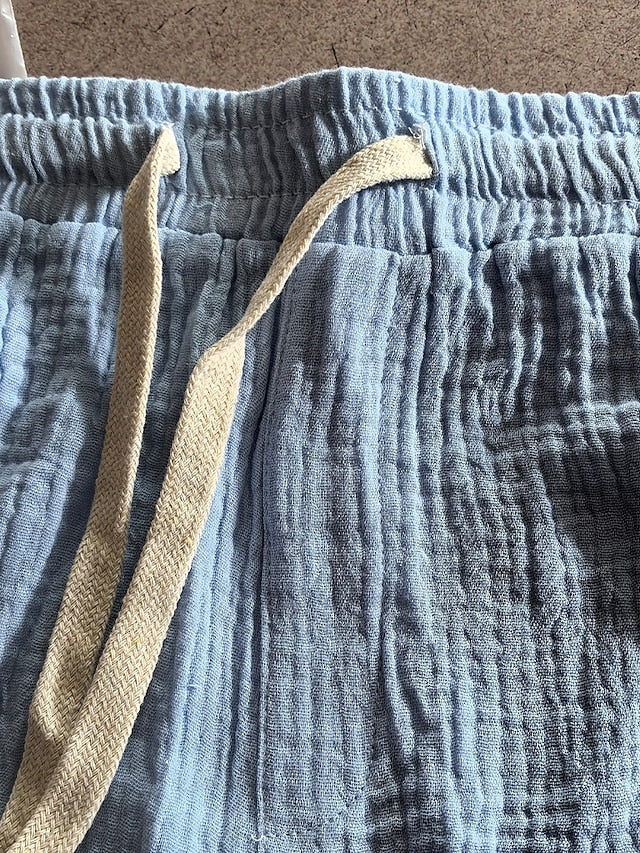 Fernando | Pantalones cortos ligeros y relajados de corte amplio para hombre
