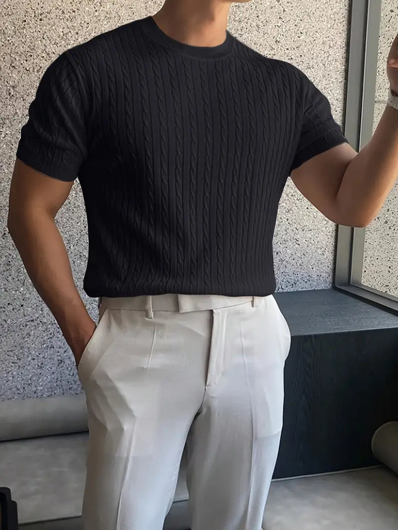 David | Suéter elegante de punto