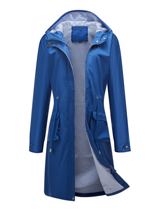 Quetzalli | Gabardina Clásica Impermeable para Mujer