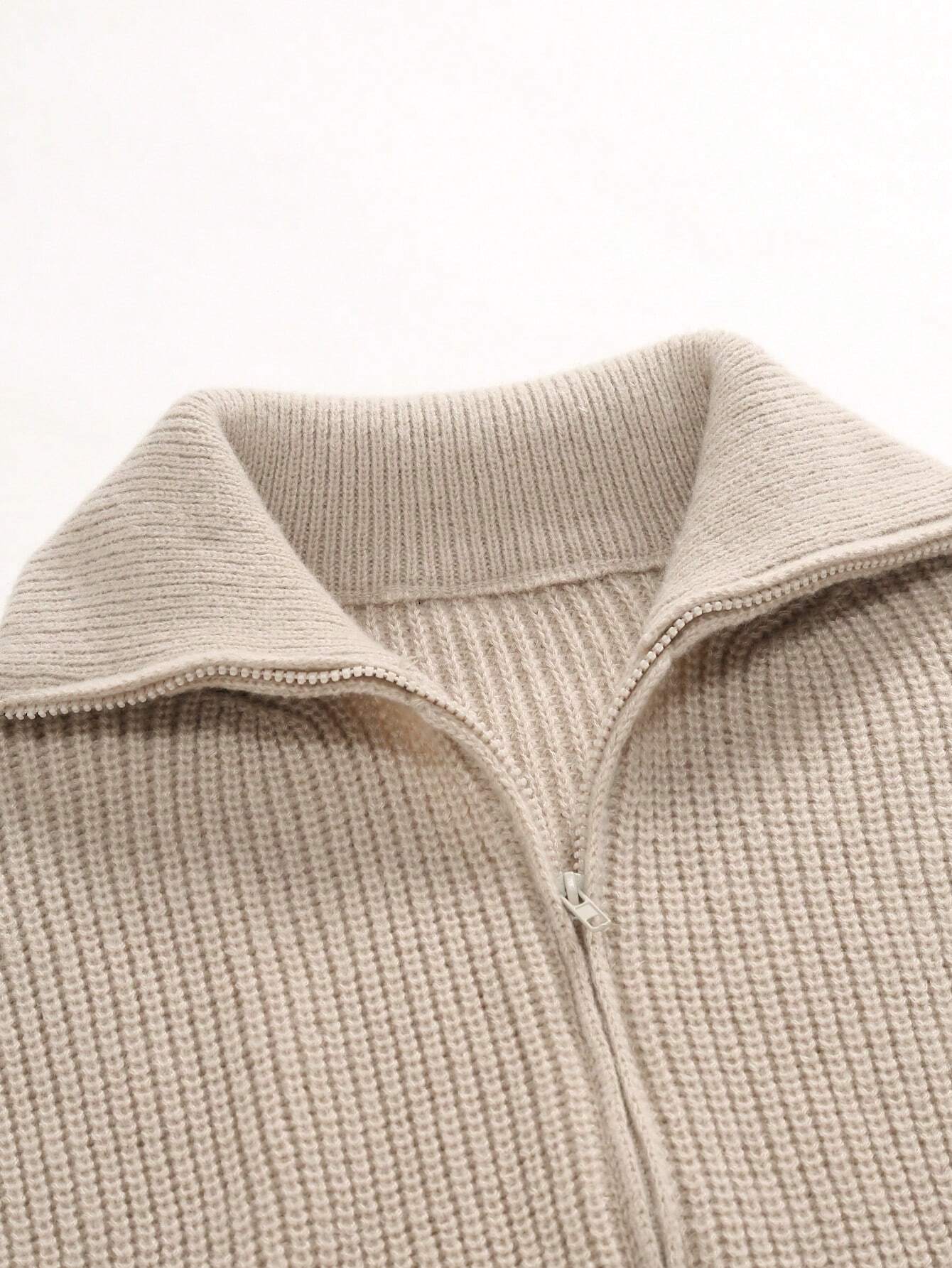 Leonardo | Cardigan con cremallera