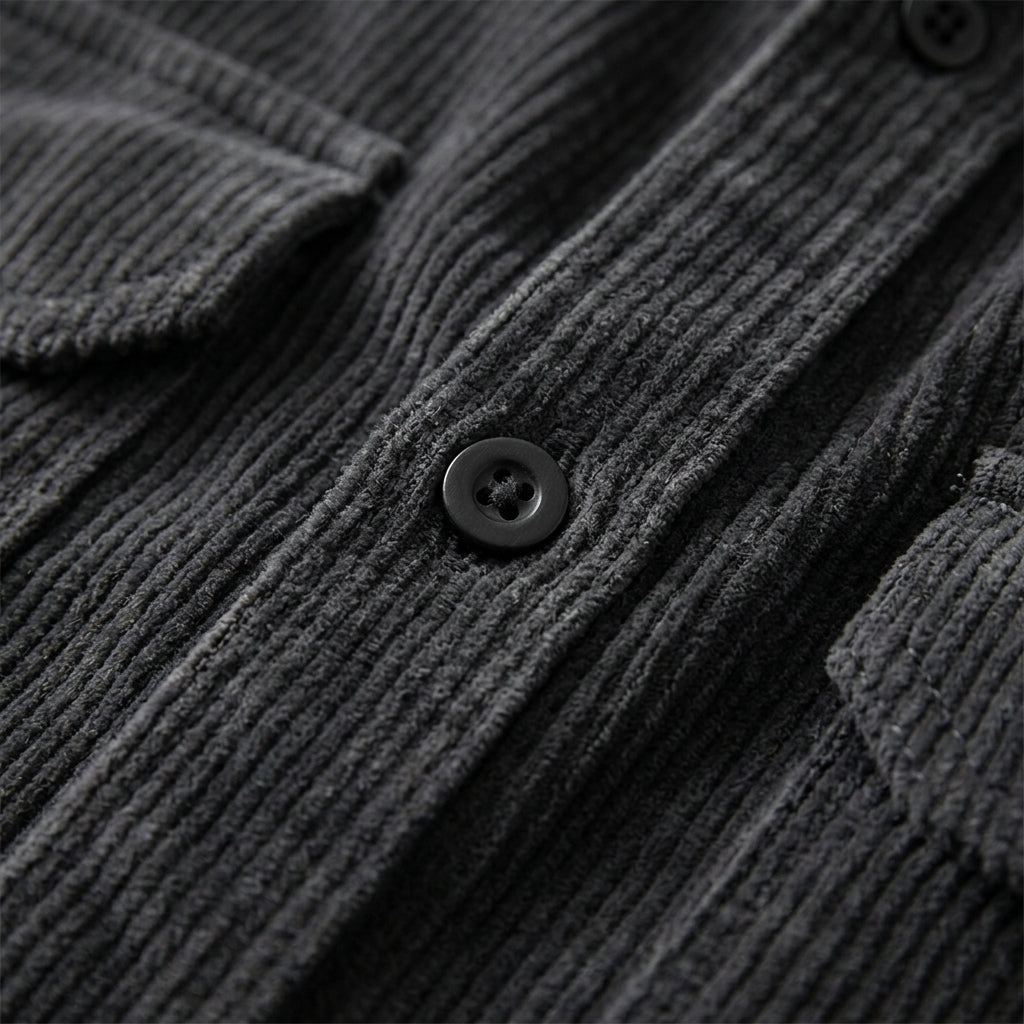 Donaciano | Sobrecamisa de Pana Refinada para Hombre
