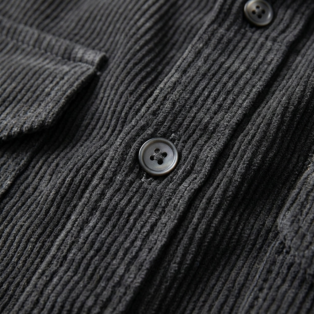Donaciano | Sobrecamisa de Pana Refinada para Hombre