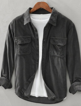Donaciano | Sobrecamisa de Pana Refinada para Hombre