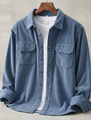 Donaciano | Sobrecamisa de Pana Refinada para Hombre