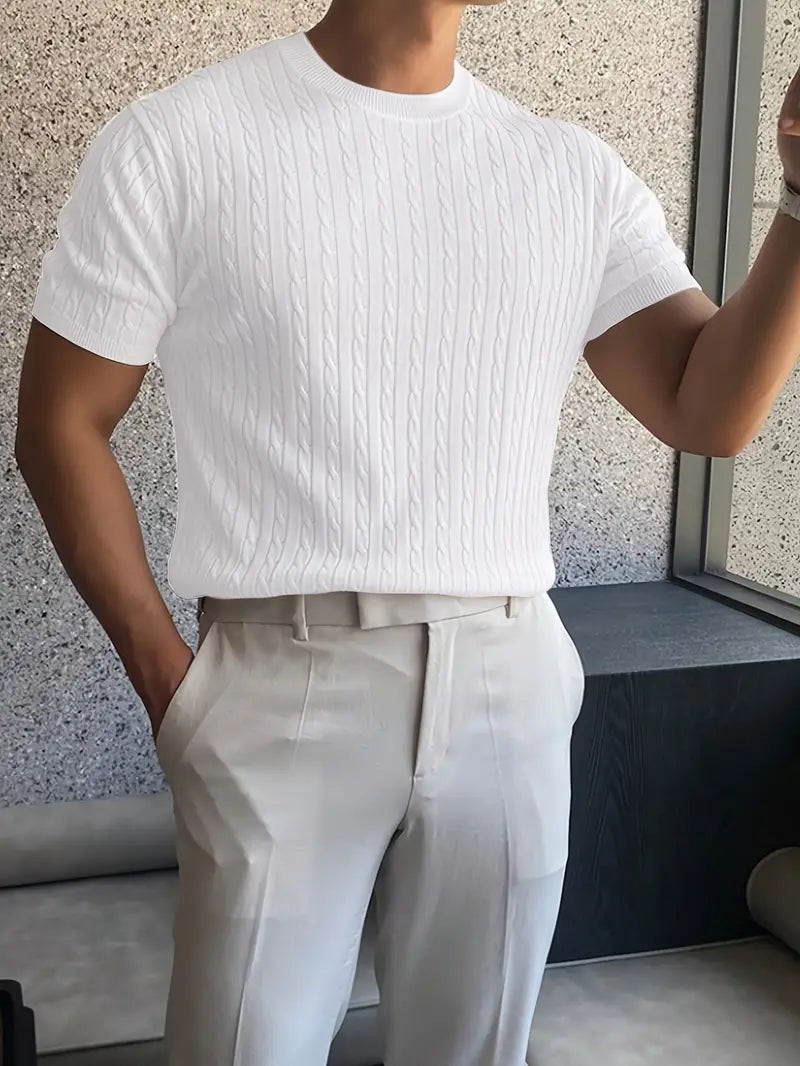 David | Suéter elegante de punto
