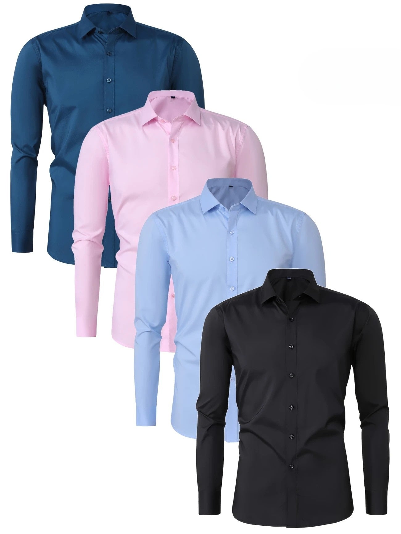 Ricardo | Camisa elegante de manga larga con botones