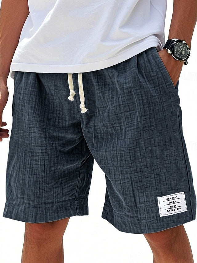 Fernando | Pantalones cortos ligeros y relajados de corte amplio para hombre