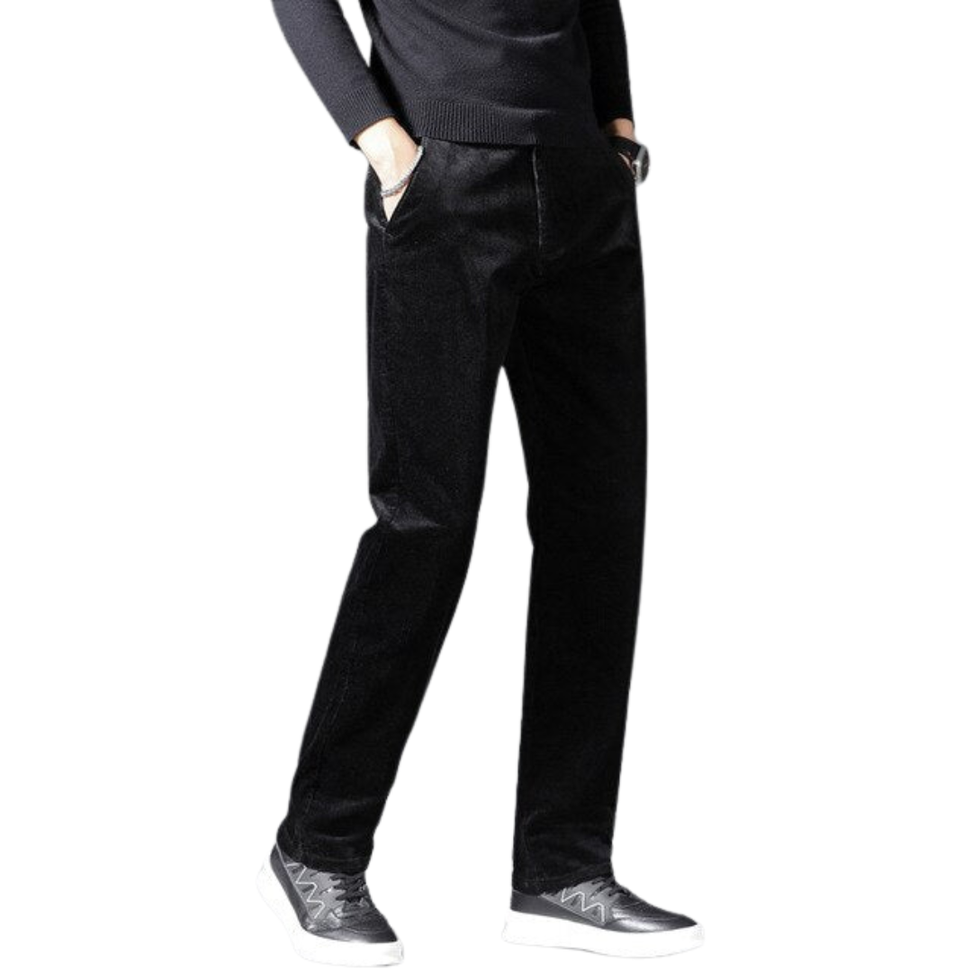 Diego | Pantalones de pana de talle medio-alto