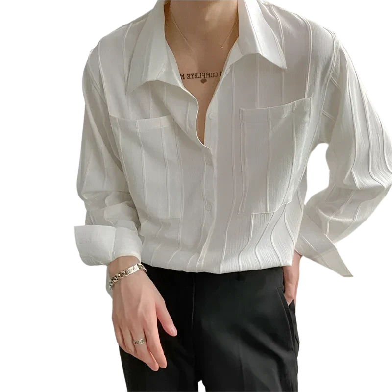 Roberto | Camisa de canalé ST Tropez