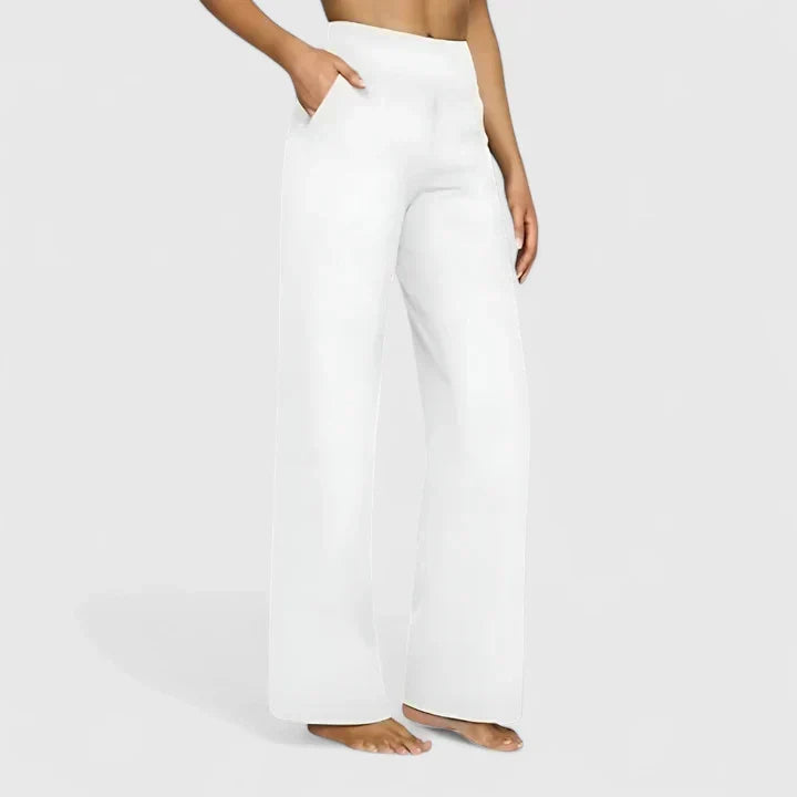Hilda | Pantalón Elástico Elegante de Corte Entallado para Mujer