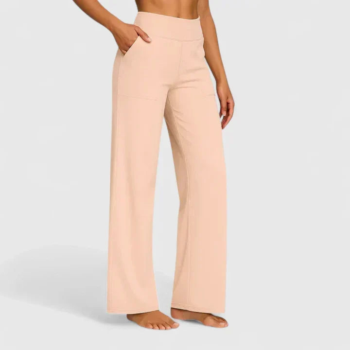 Hilda | Pantalón Elástico Elegante de Corte Entallado para Mujer
