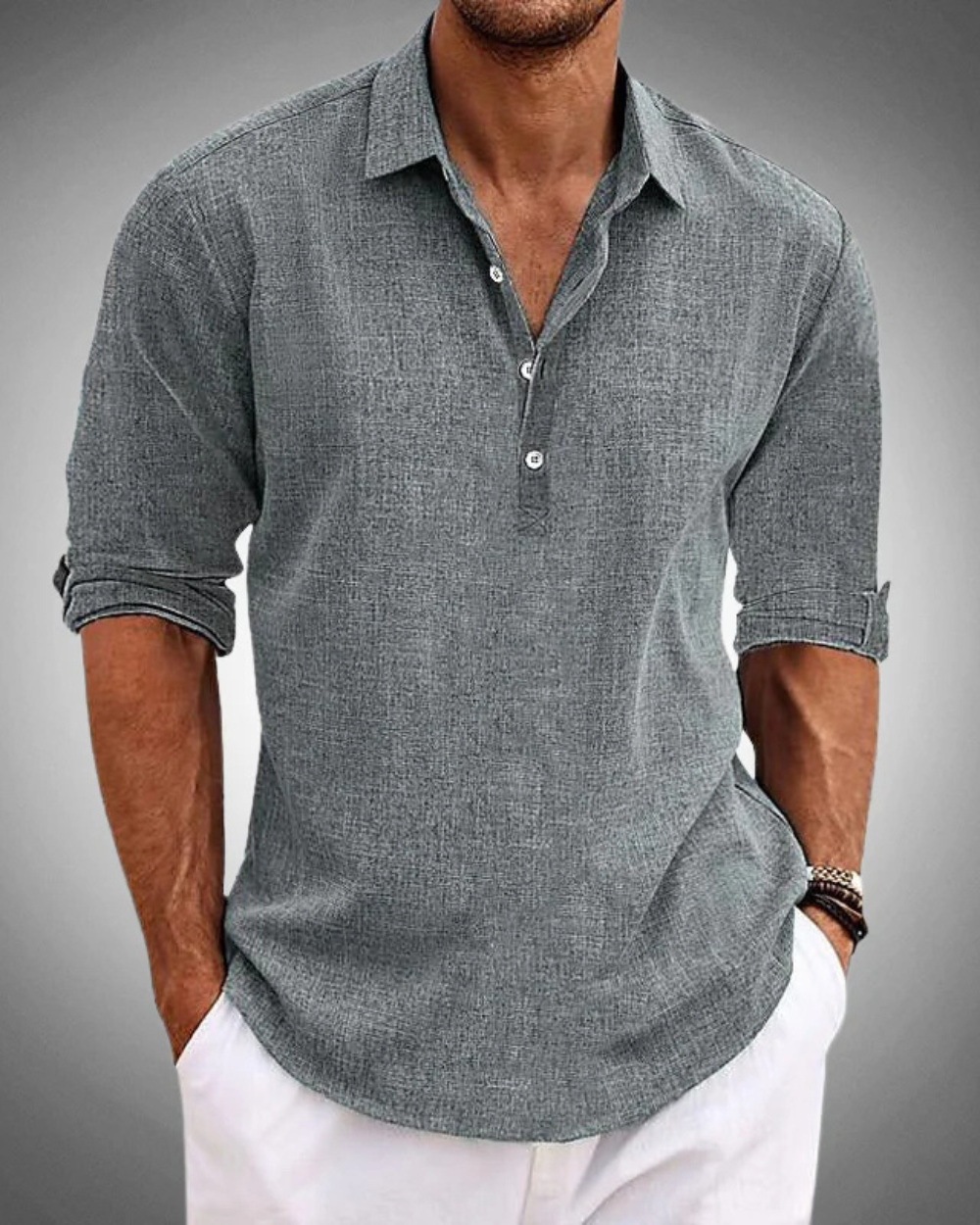 Luis | Playera Clásica de Algodón