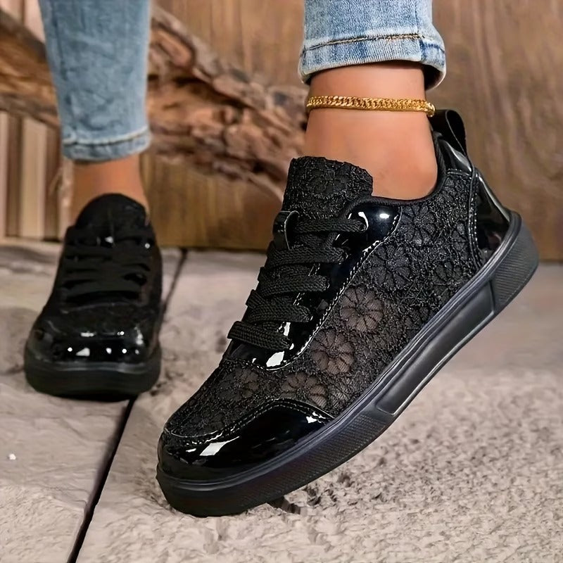 Sonia | Zapatos con Encaje Floral