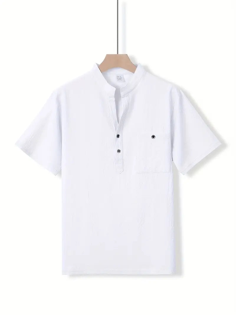 Luis | Camisa elegante de manga corta