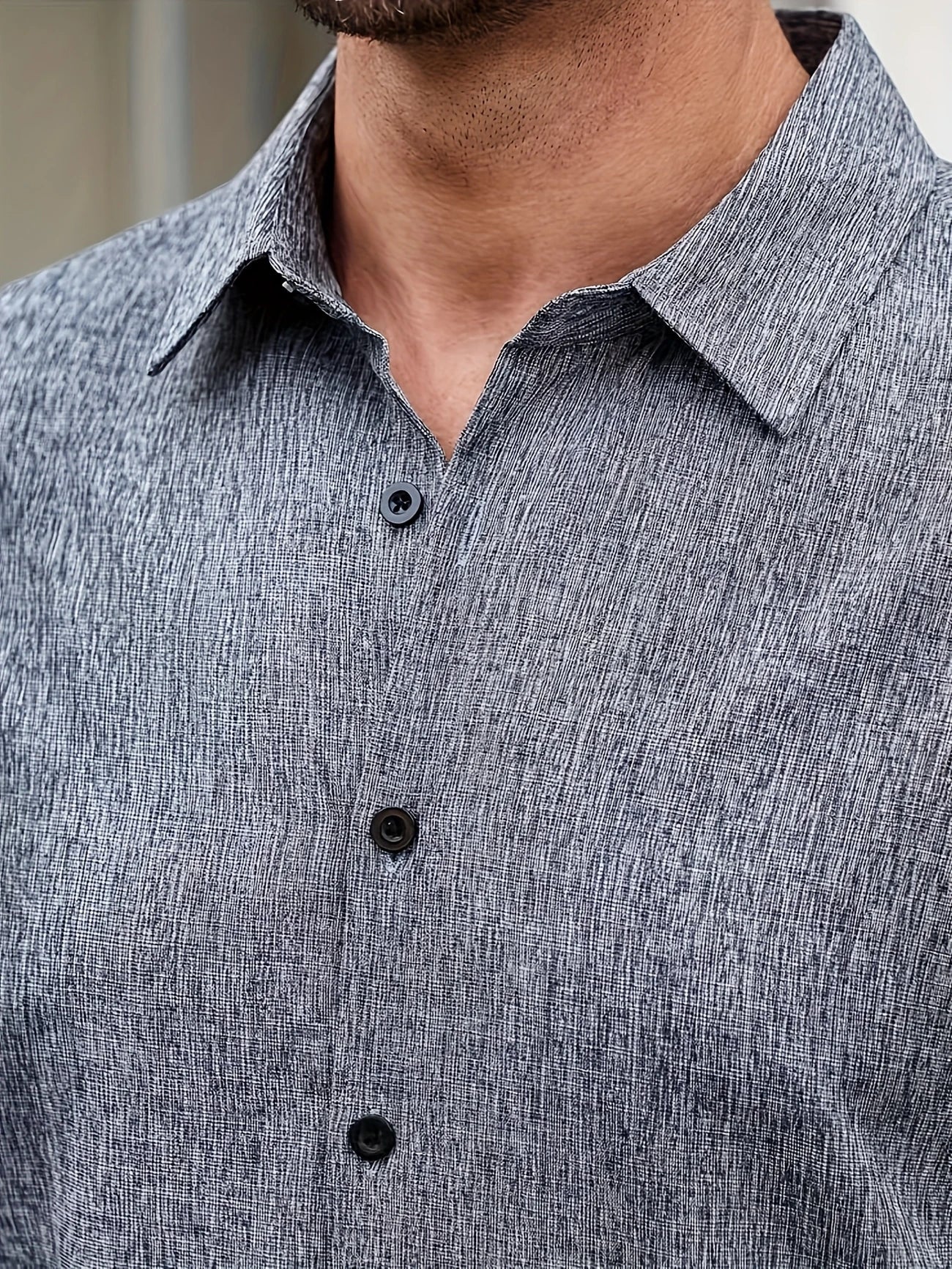 José | Camisa ligera de manga corta en mezcla de lino