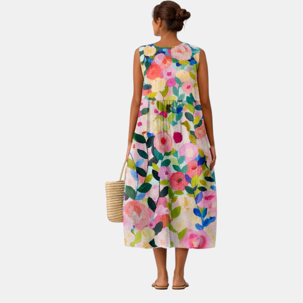 Natalia | Vestido Midi De Día