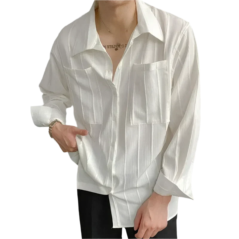 Roberto | Camisa de canalé ST Tropez