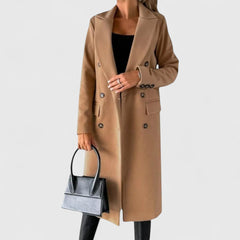 Ofelia | Abrigo Largo Elegante para Mujer
