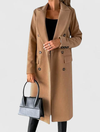 Ofelia | Abrigo Largo Elegante para Mujer