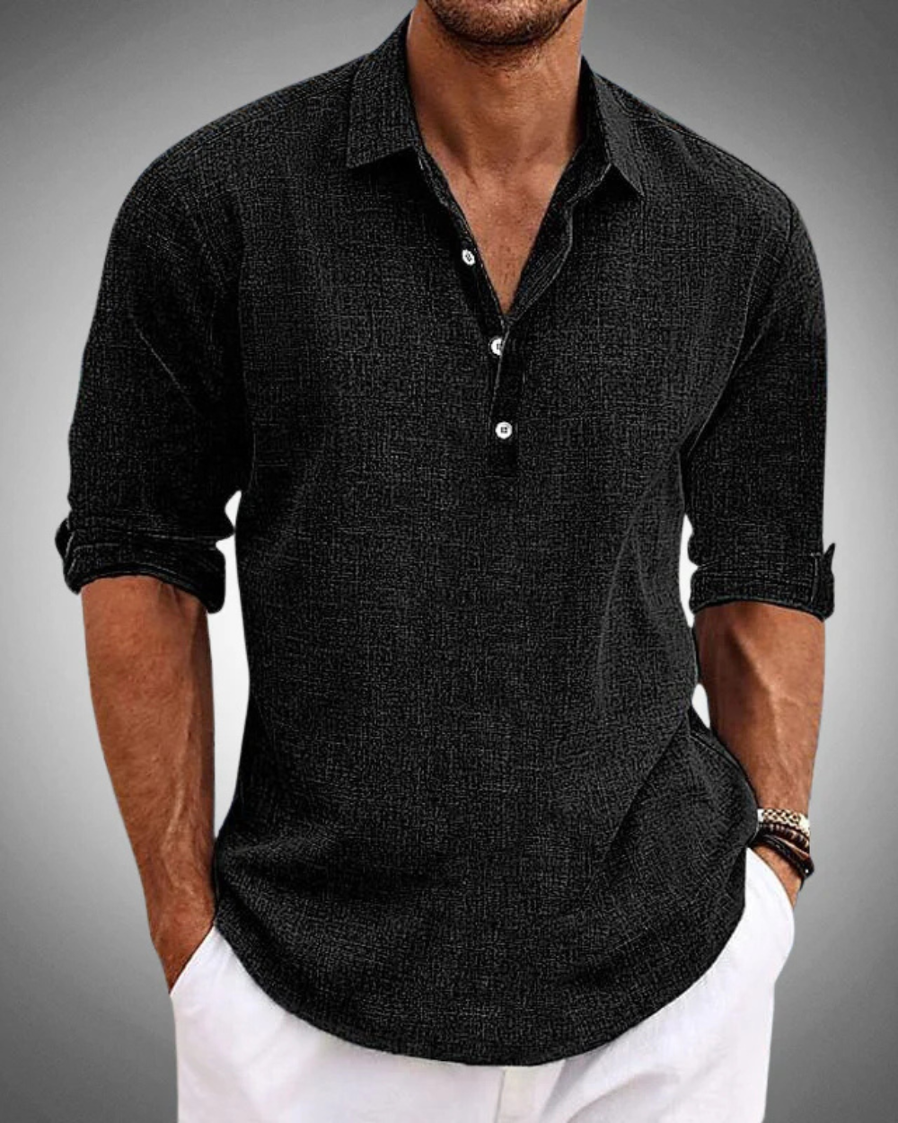 Luis | Playera Clásica de Algodón
