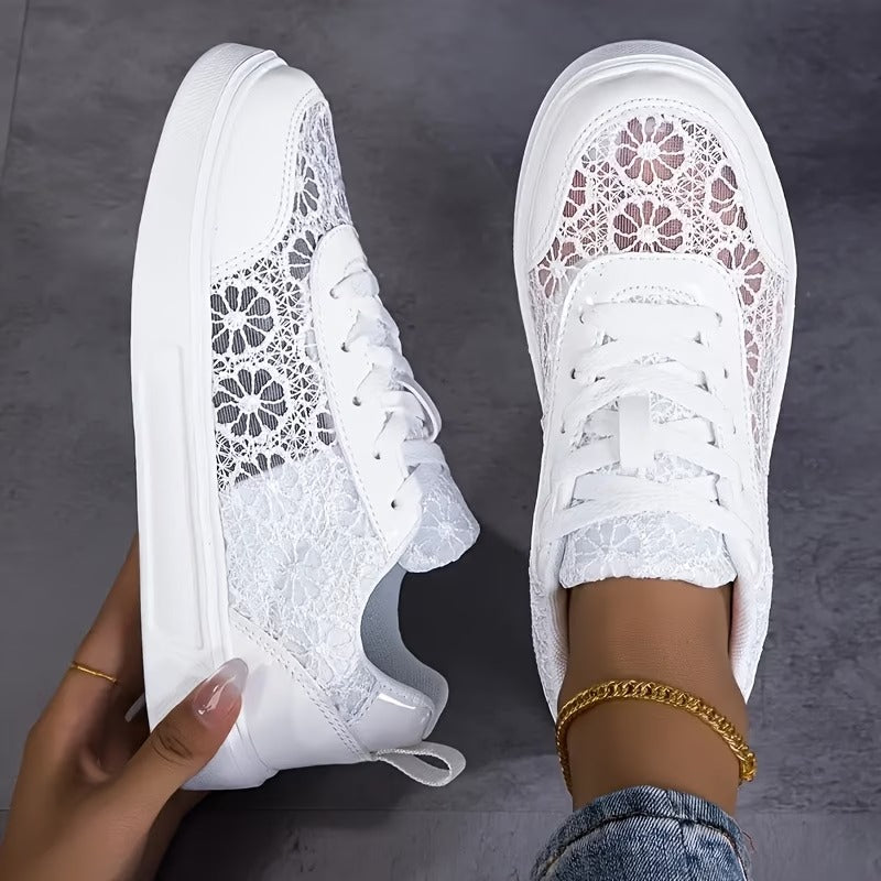 Sonia | Zapatos con Encaje Floral
