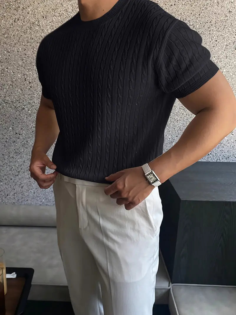 David | Suéter elegante de punto