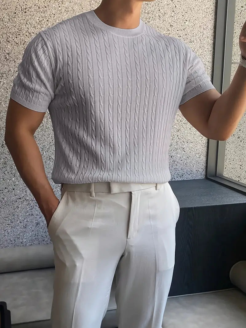 David | Suéter elegante de punto