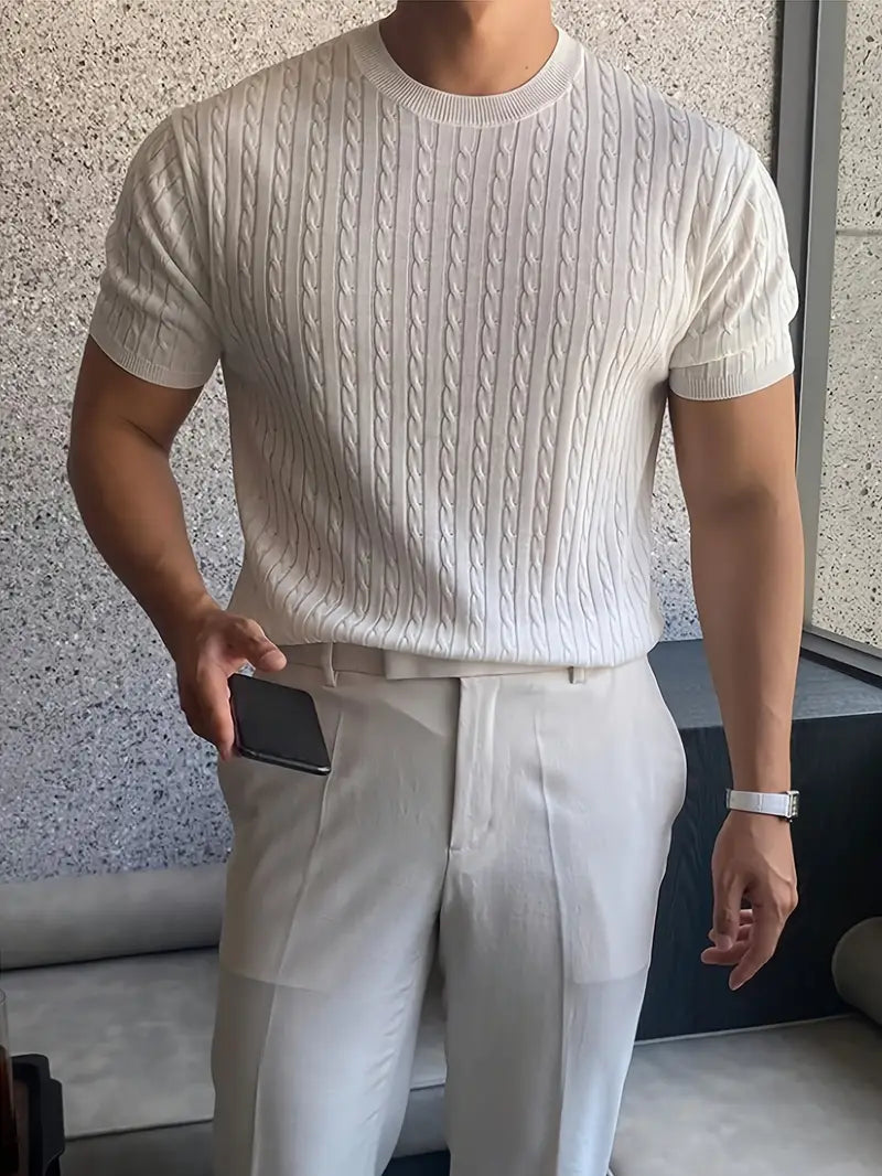 David | Suéter elegante de punto