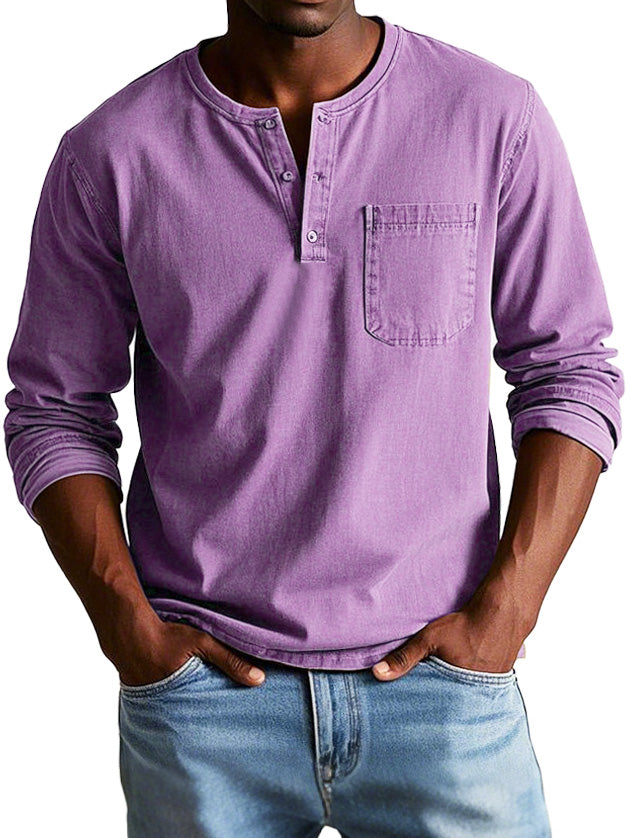 Sebastián | Camisa Vintage de Manga Larga