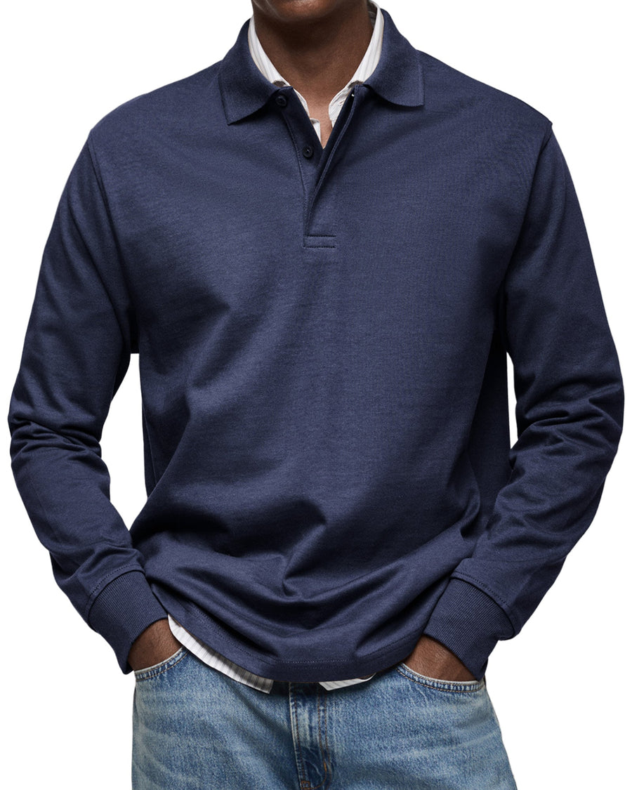 Francisco | Camisa Poloshirt Casual de Manga Larga