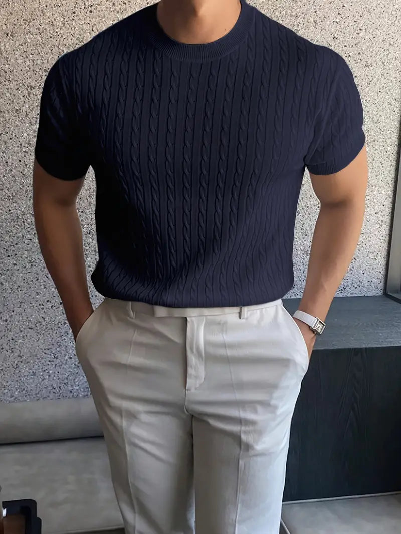David | Suéter elegante de punto
