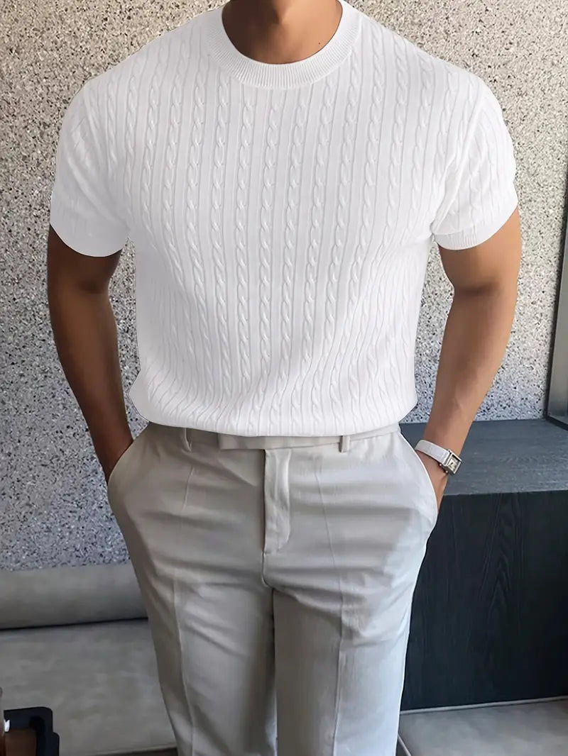 David | Suéter elegante de punto
