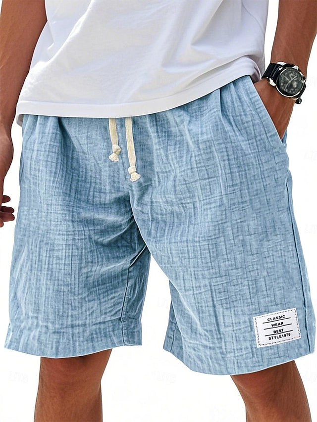 Fernando | Pantalones cortos ligeros y relajados de corte amplio para hombre