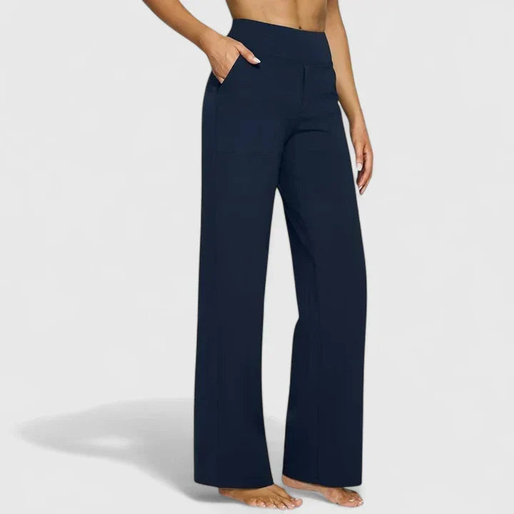 Hilda | Pantalón Elástico Elegante de Corte Entallado para Mujer