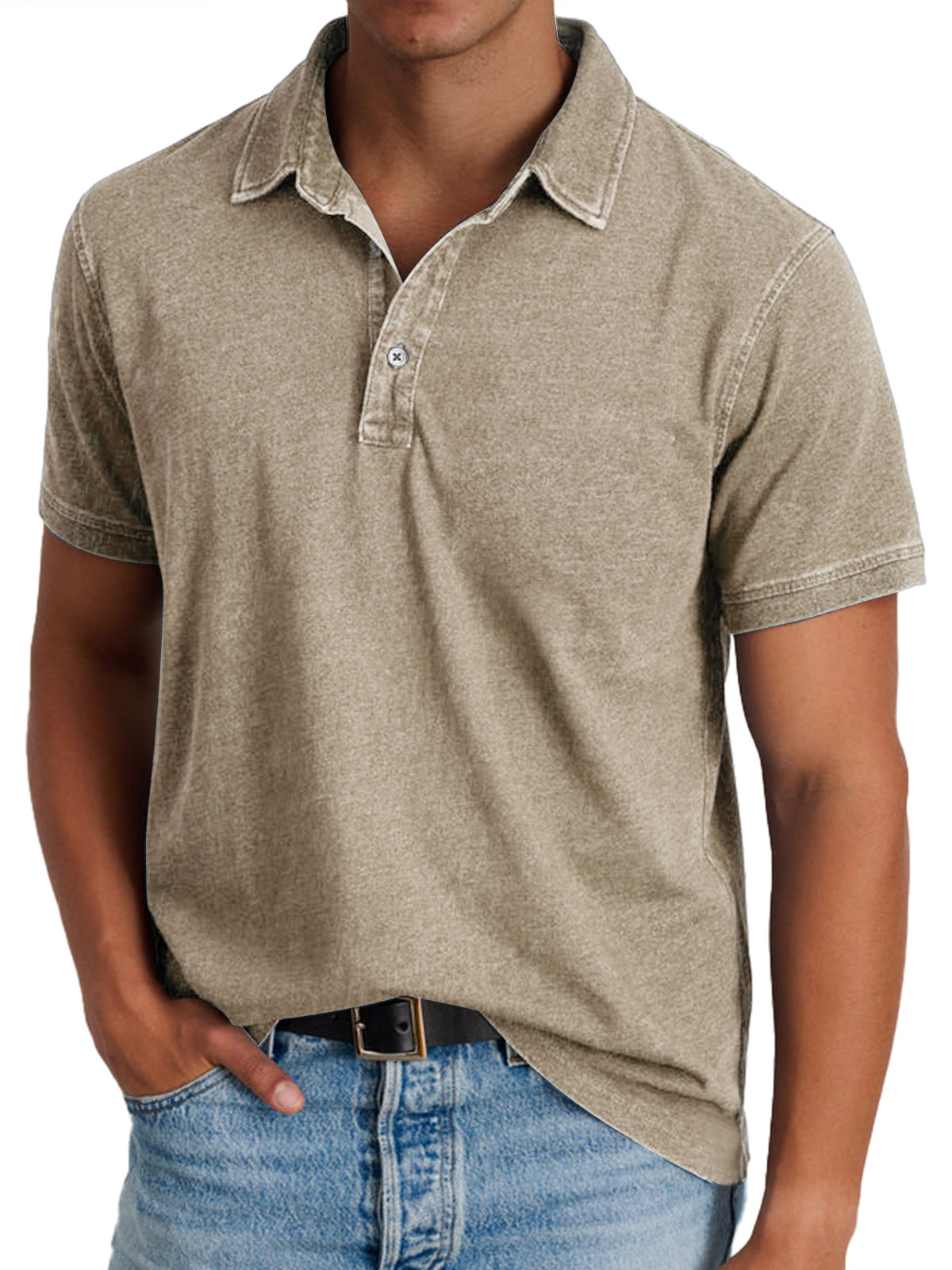 Sebastián | Polo con cuello para hombres