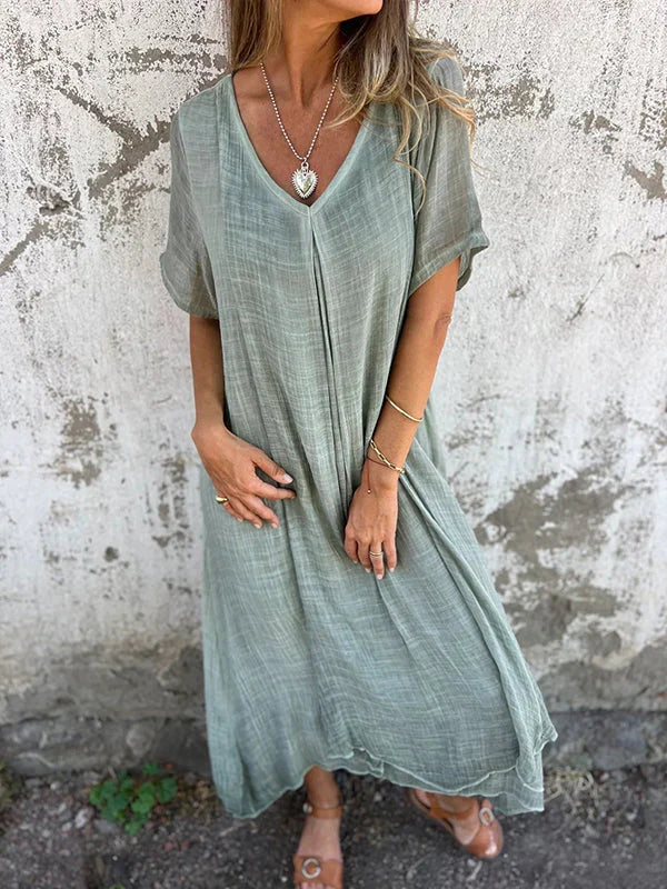 Beatriz | Vestido Holgado con Escote en V