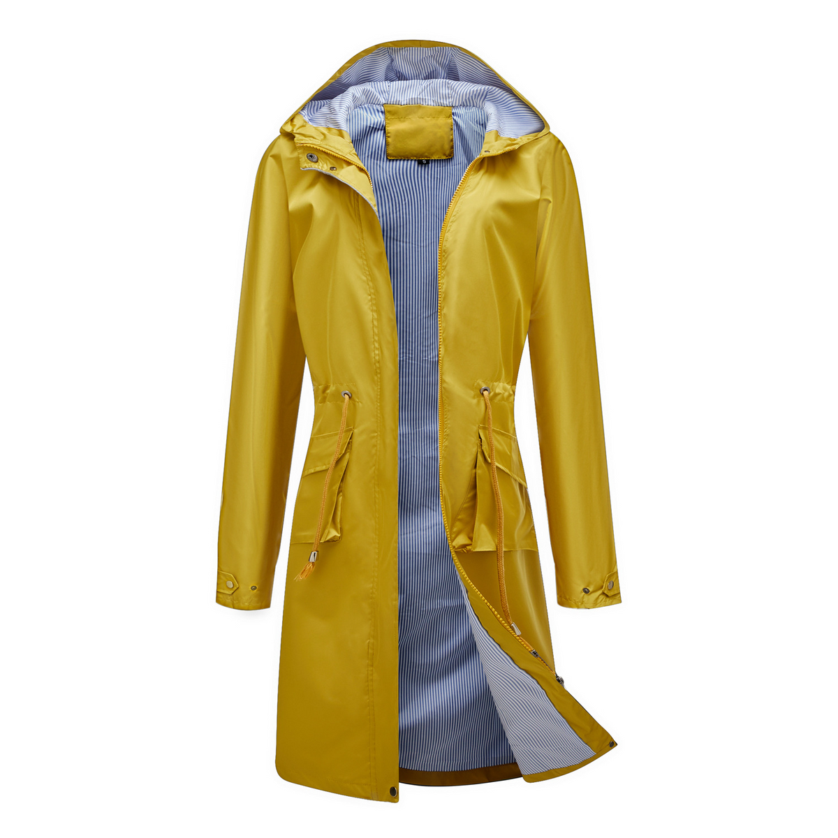 Quetzalli | Gabardina Clásica Impermeable para Mujer