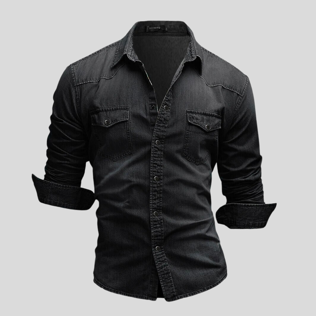 Carlos | Camisa de denim de estilo moderno