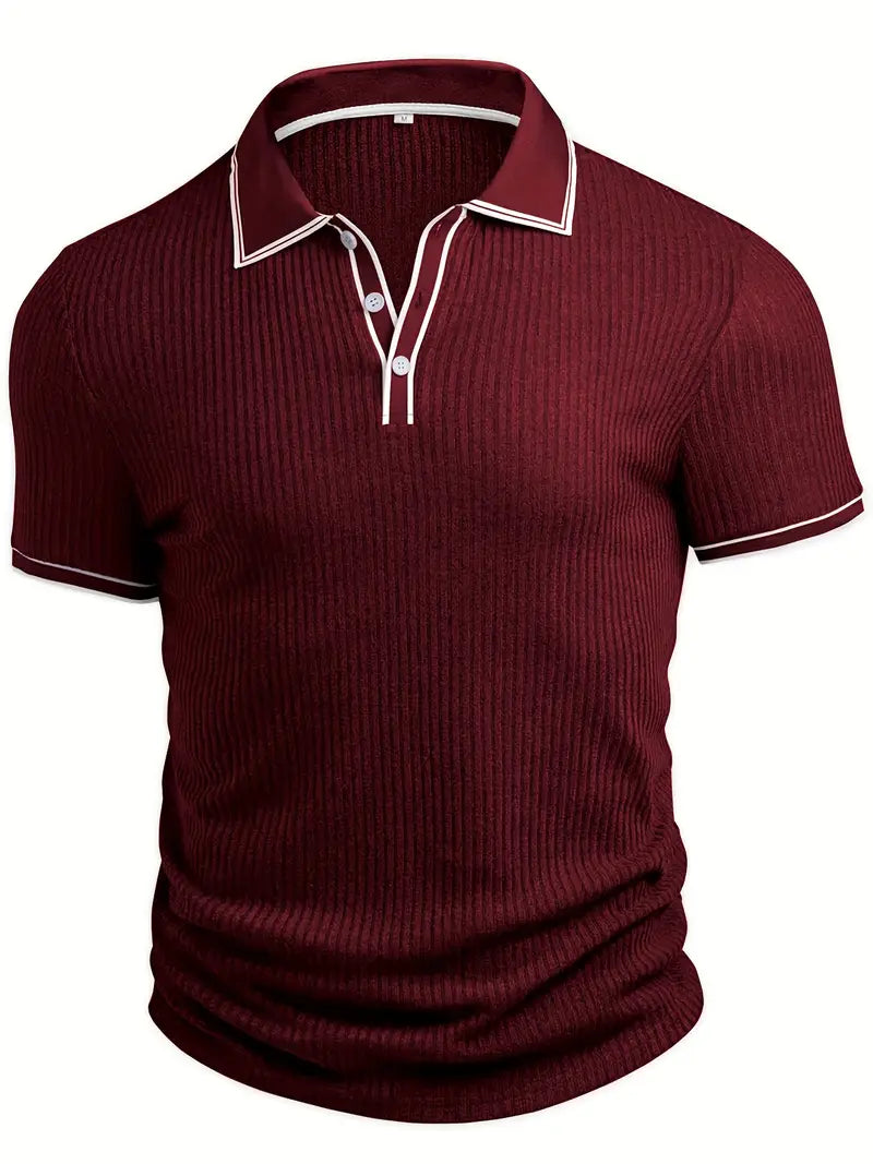 Andrés | Polo elegante de manga corta