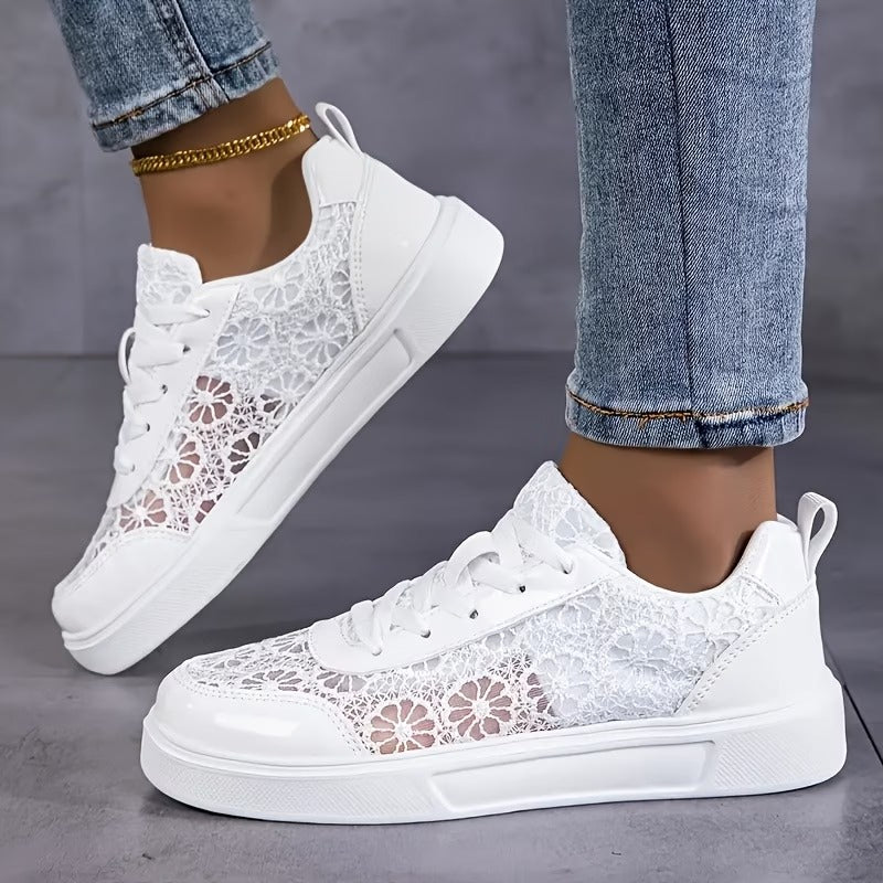 Sonia | Zapatos con Encaje Floral