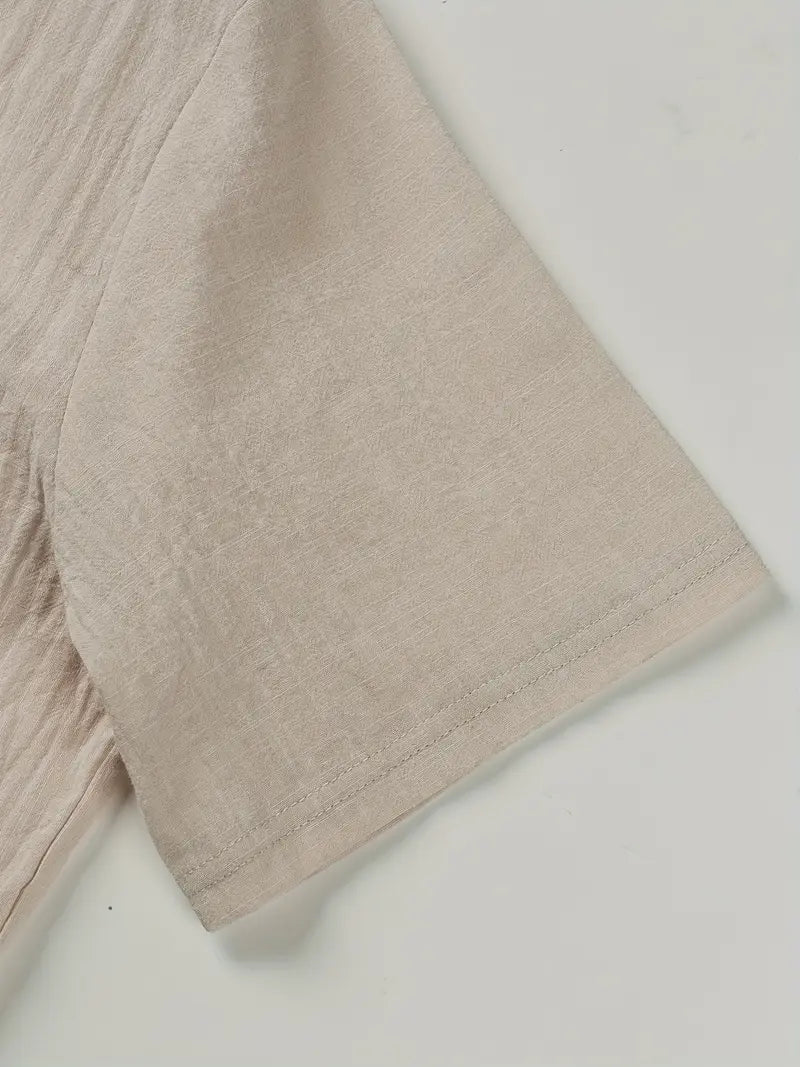 Luis | Camisa elegante de manga corta