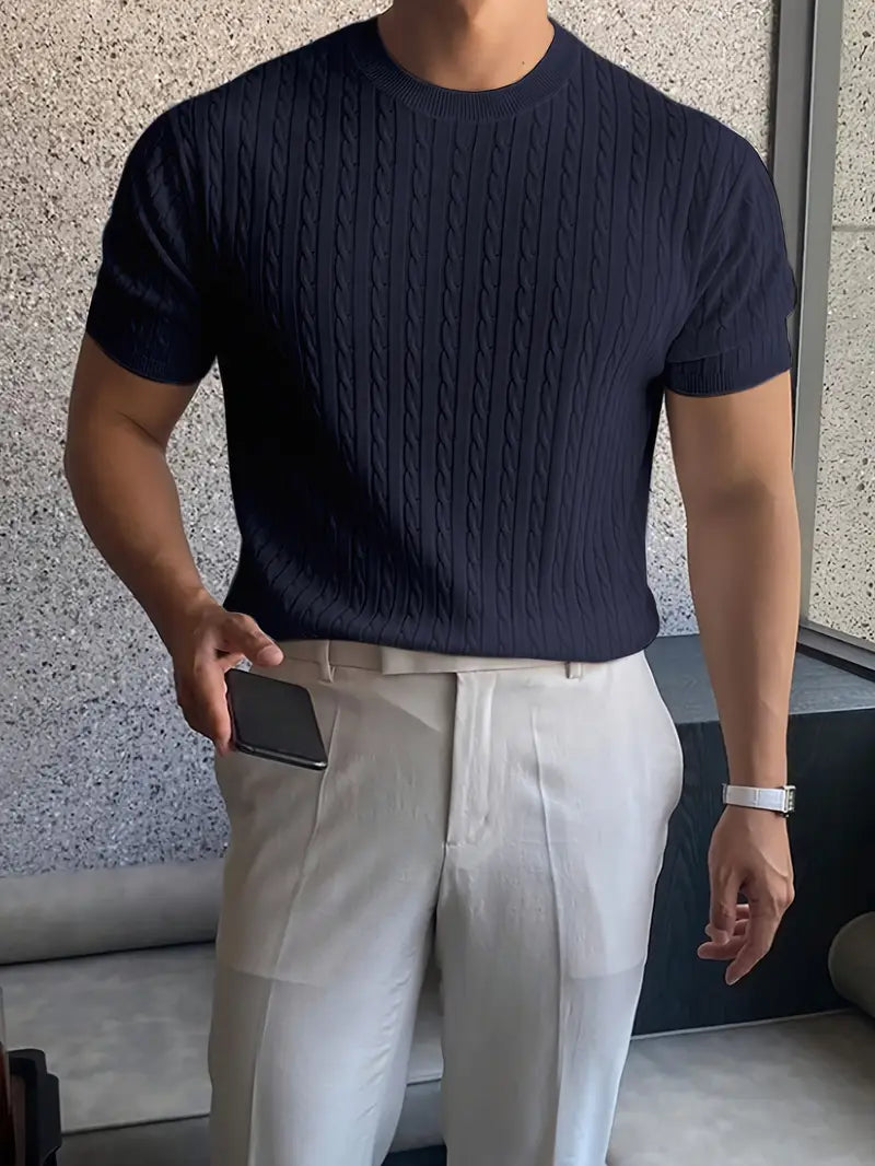 David | Suéter elegante de punto