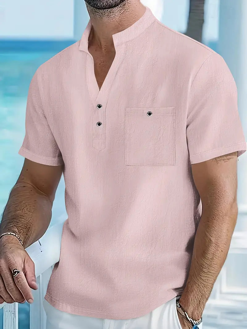 Luis | Camisa elegante de manga corta
